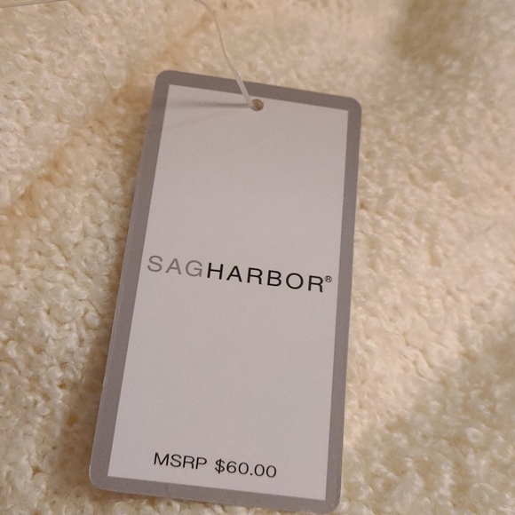 Sag harbor long sleeve collared  sweater - Picture 5 of 8